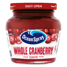 Ocean Spray cranberry sauce